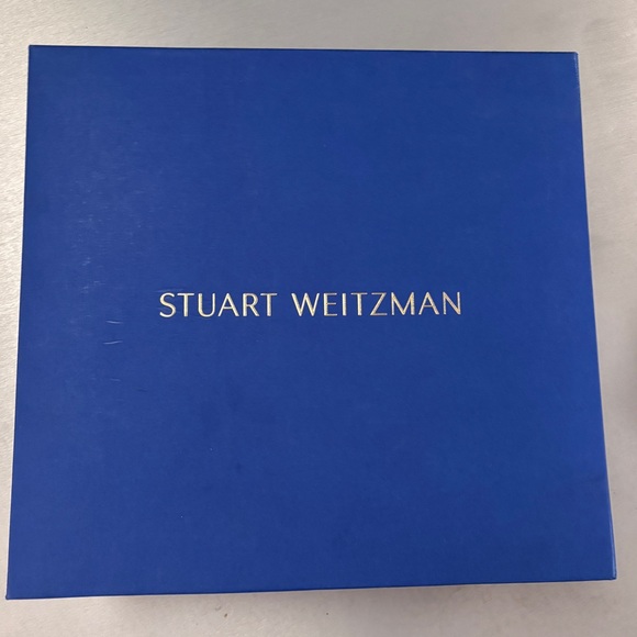 Stuart Weitzman  Black Lace-Up Ankle Boots 7.5 - Picture 13 of 15